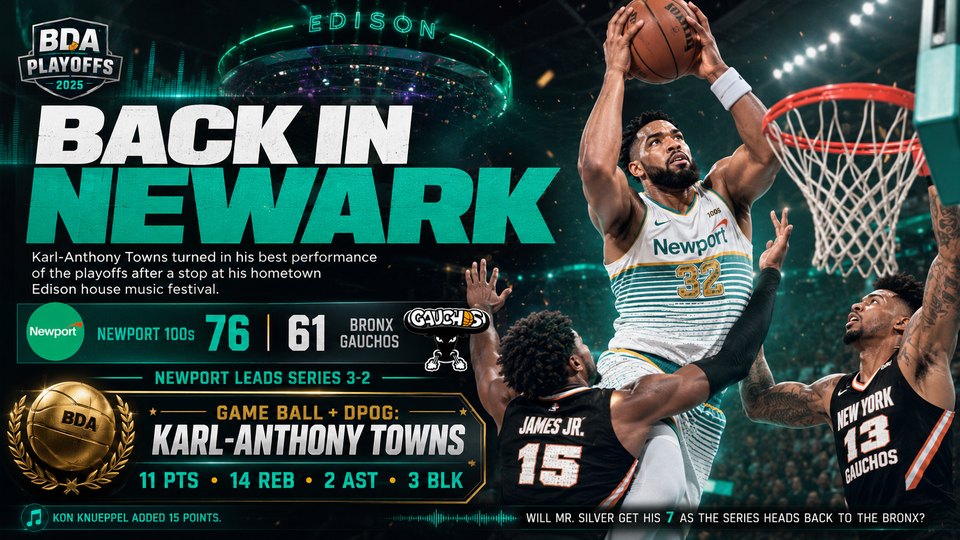 BACK IN NEWARK game graphic