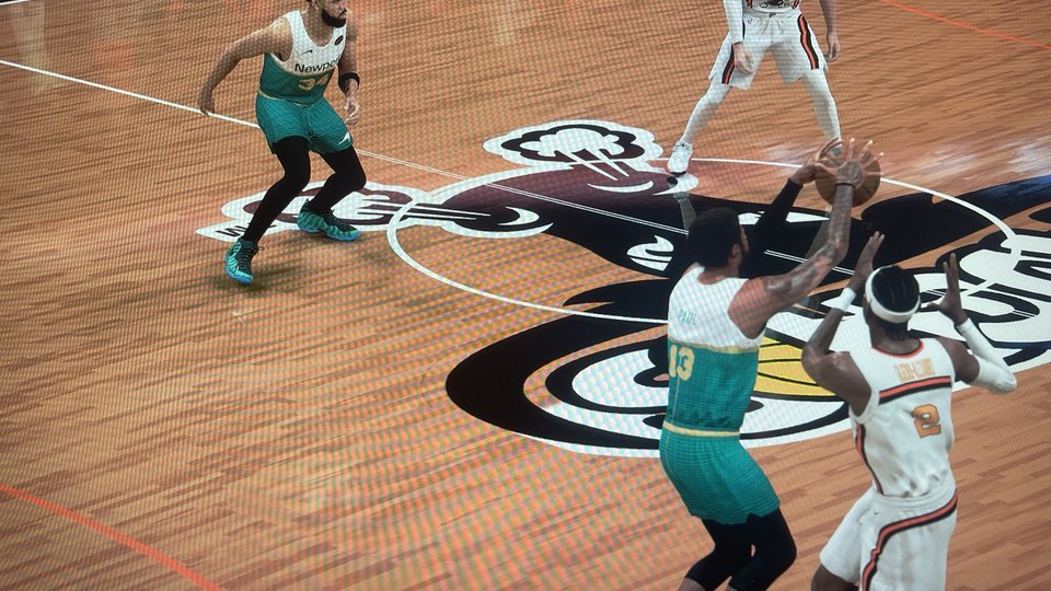 Black Larry Bird steal — final live game